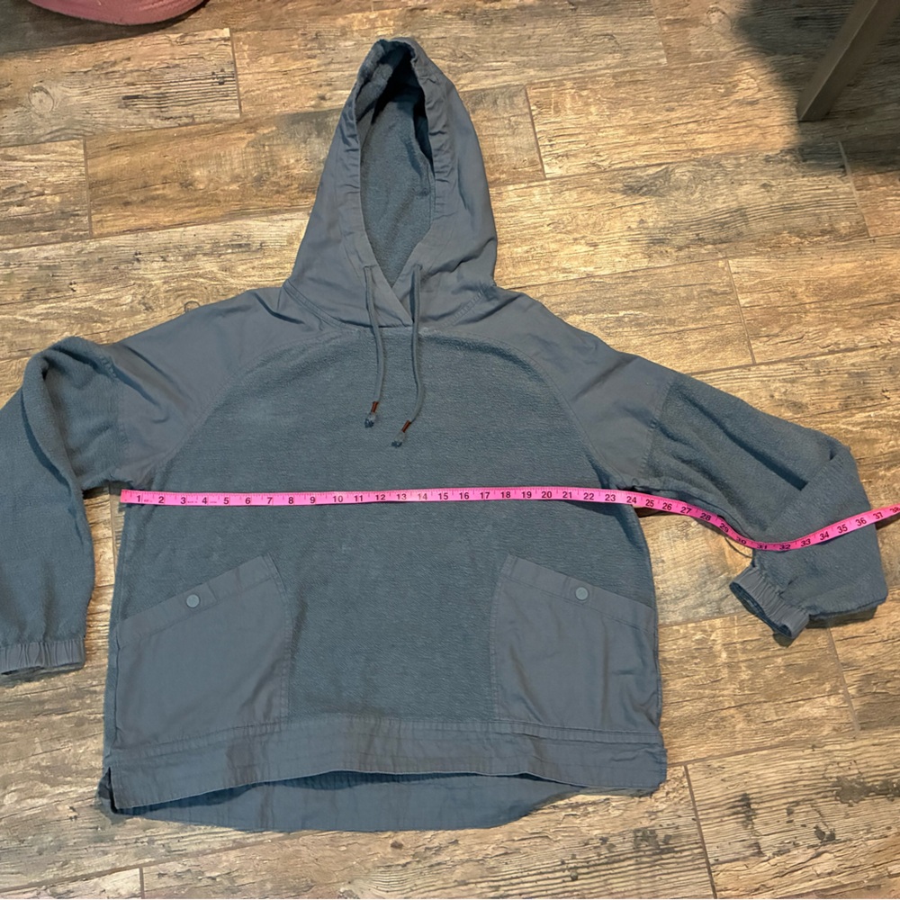 REI Cooperative grey organic cotton hemp blend hoodie - Picture 6 of 7